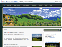 Tablet Screenshot of bergpension.ch